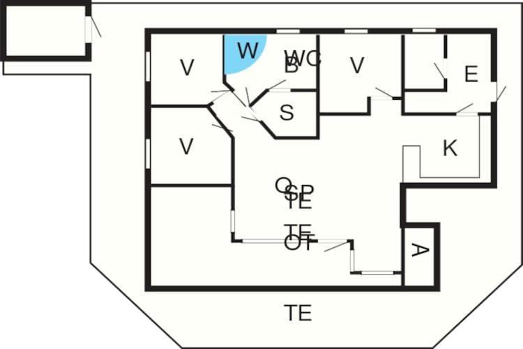 7 Person Holiday Home In Ansager Exteriör bild