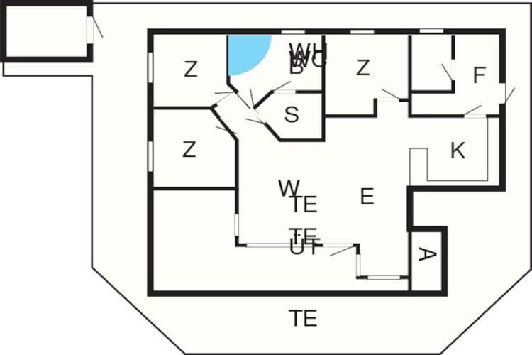 7 Person Holiday Home In Ansager Exteriör bild